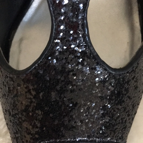 Black glitter heels - Picture 6 of 7